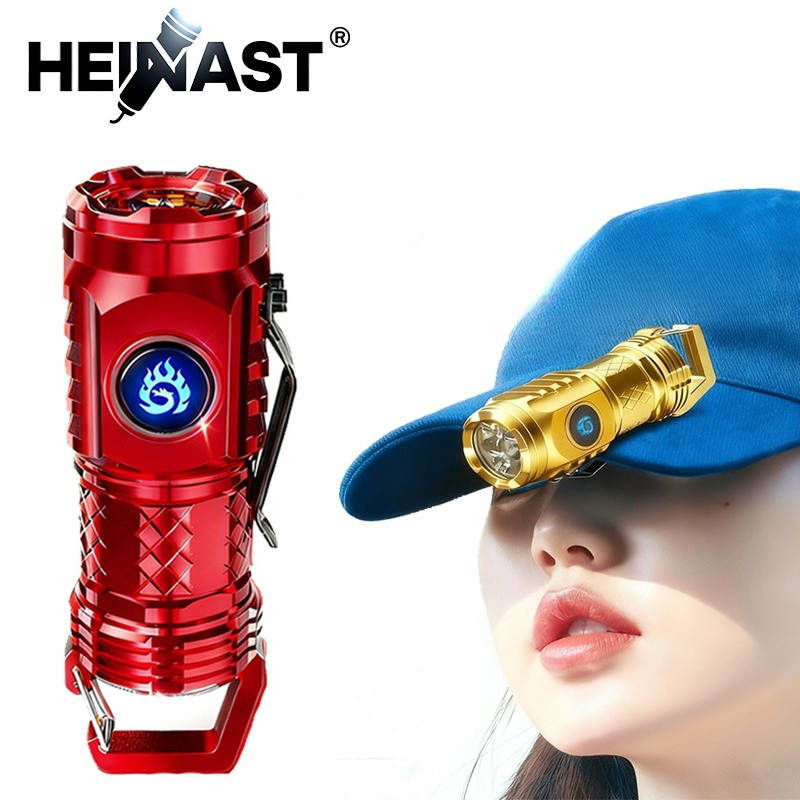 Battery Outdoor Camping - High Strong Power LED Flashlight Built-in