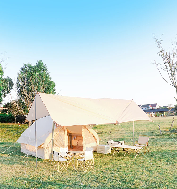 Camping Zelt Outdoor - -Outdoor Camping Glamping Canvas Tent House