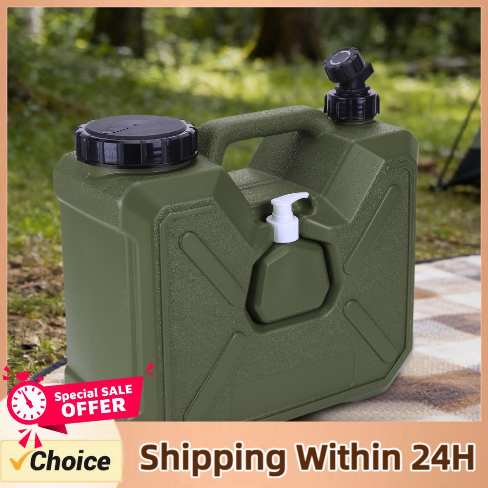 Outdoor Camping Kettle - 30/18/15/12L Camping Water Container with Spigot