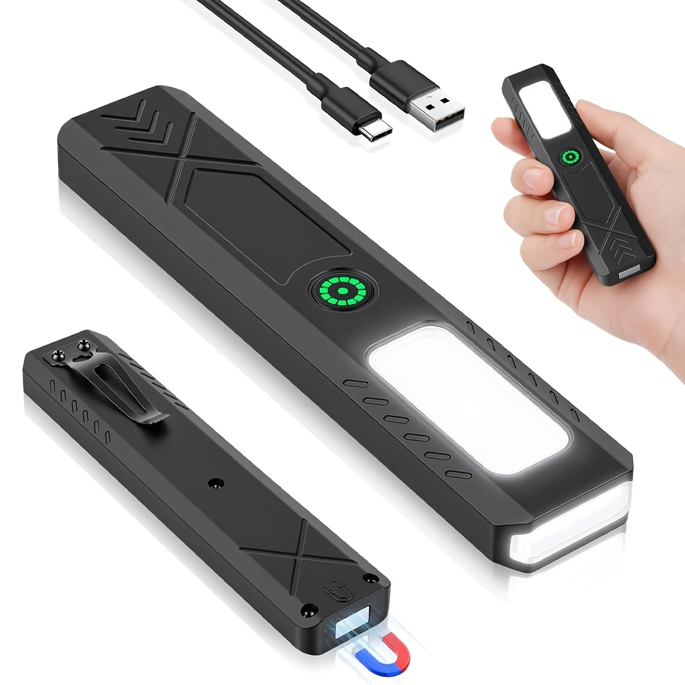 Outdoor Camping Adventure - Rechargeable LED Handheld Flashlight 600LM Powerful