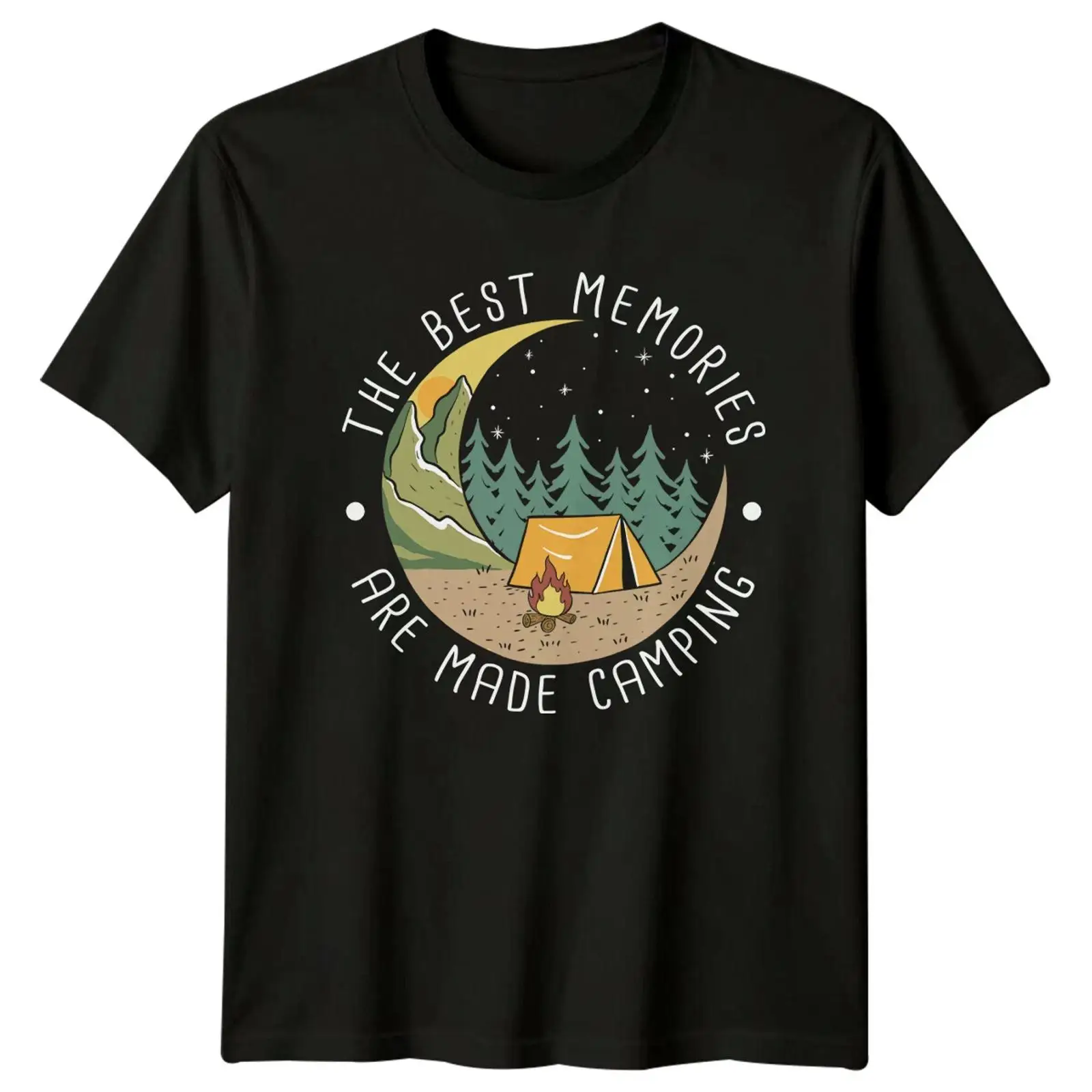Camping Zelt Outdoor - Best Memories Camping T Shirt Outdoor