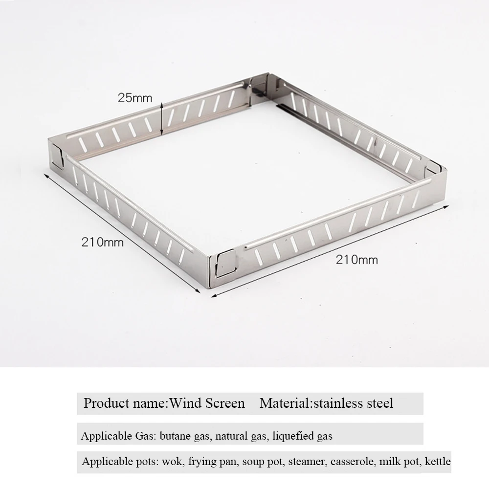 Outdoor Gas Stove Wind Screen  - đánh giá và giá Outdoor Gas Camping Oven