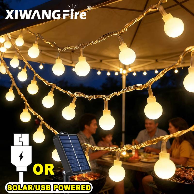 3-10M Solar/USB/Battery String - đánh giá và giá Battery Outdoor Camping