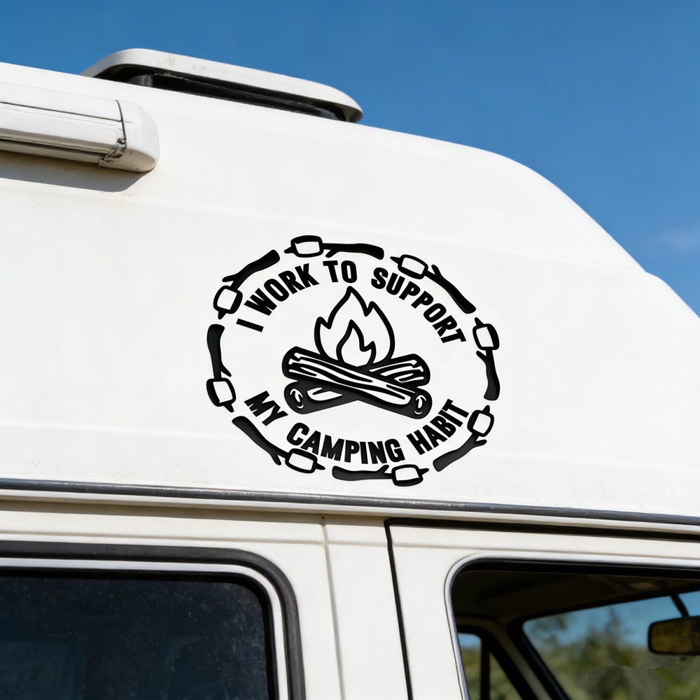 Funny Camping Quote Car Sticke - đánh giá và giá Outdoor Camping Quotes