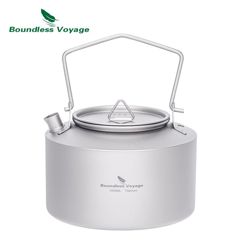 Boundless Voyage Titanium Kett - đánh giá và giá Outdoor Camping Kettle