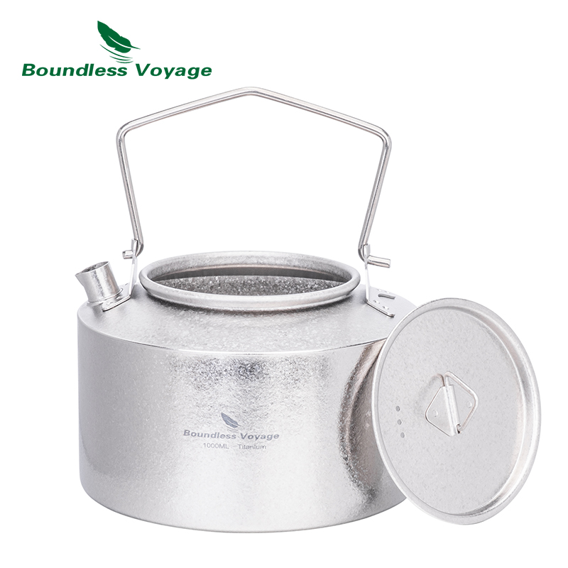 Boundless Voyage Titanium Kett - đánh giá và giá Outdoor Camping Kettle