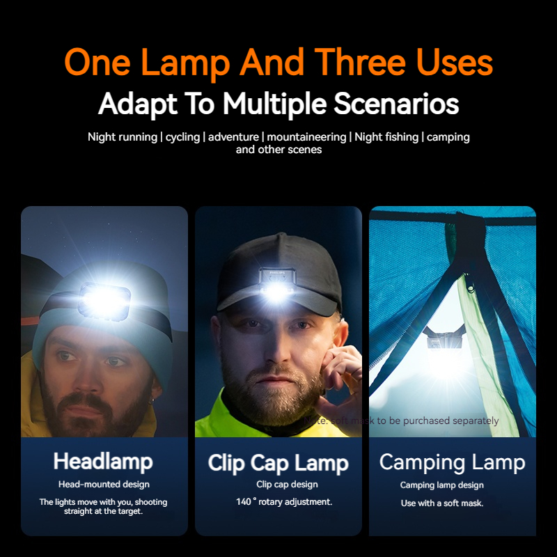 Philips LED Headlamp Sensor He - đánh giá và giá Outdoor Camping Adventure