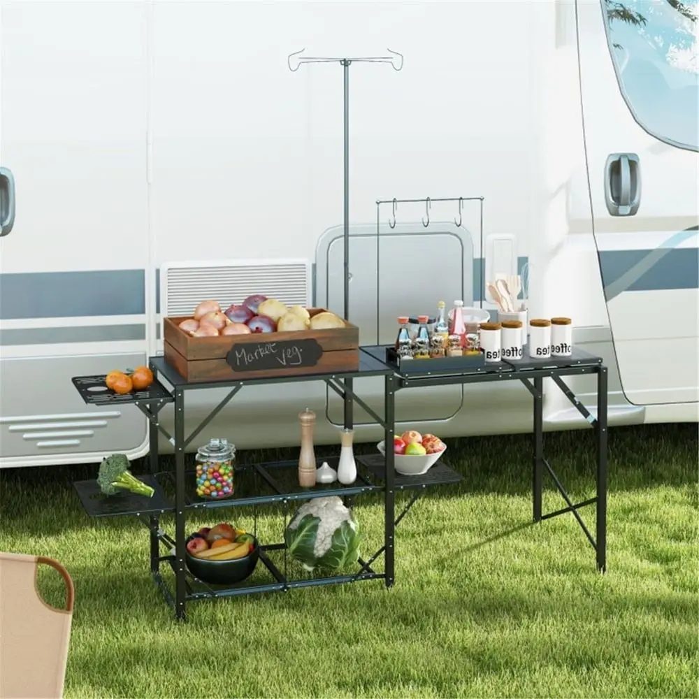Portable Outdoor Camping Kitch - đánh giá và giá Outdoor Camping Kitchen Table