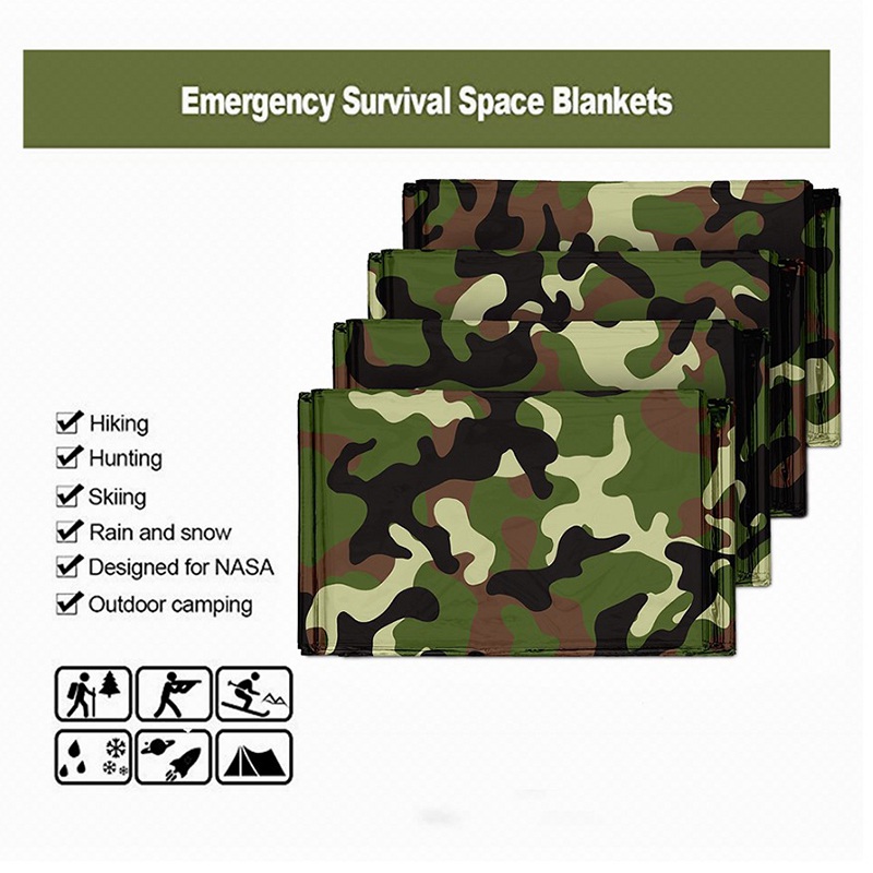 1pcs Emergency Thermal Blanket - đánh giá và giá Outdoor Camping Carpet