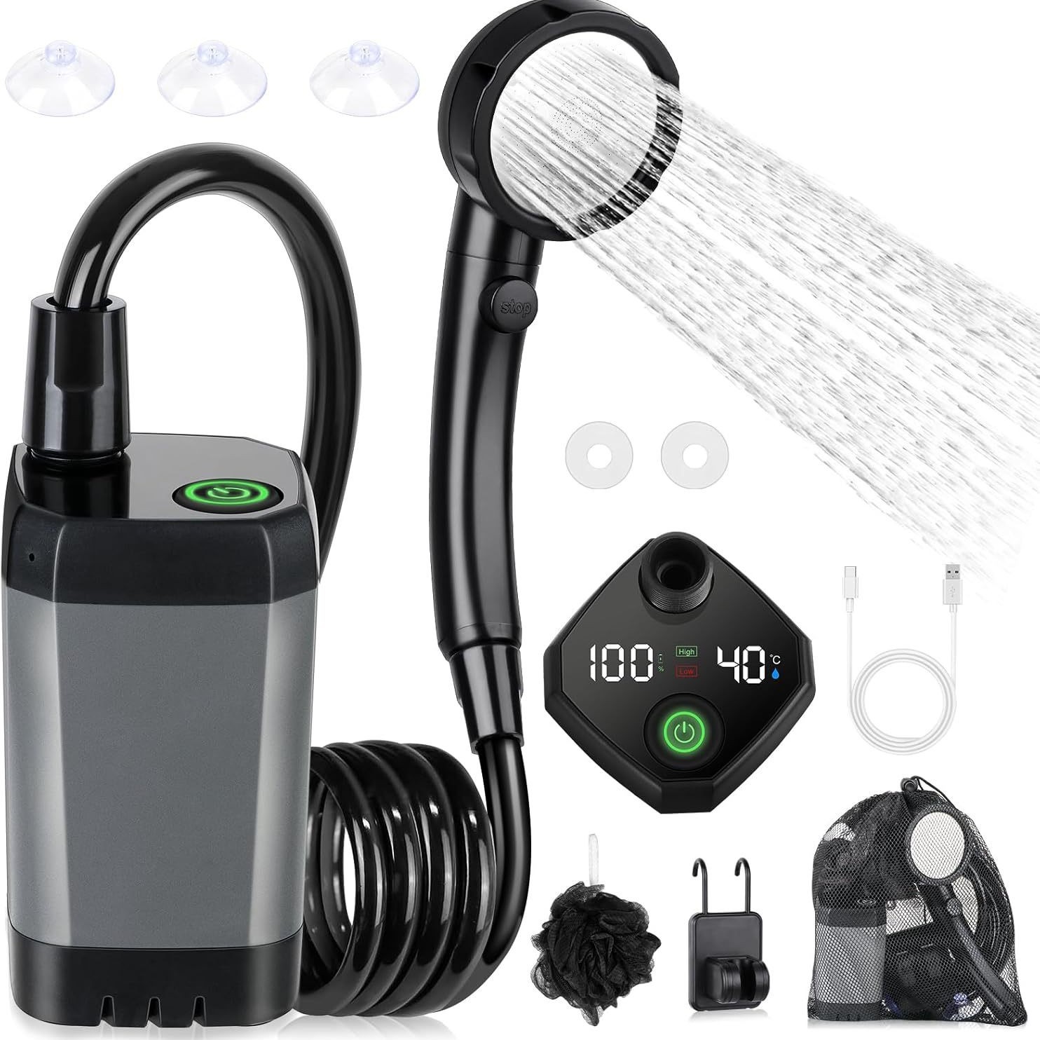 Portable Self-Priming Electric - đánh giá và giá Outdoor Camping Carpet