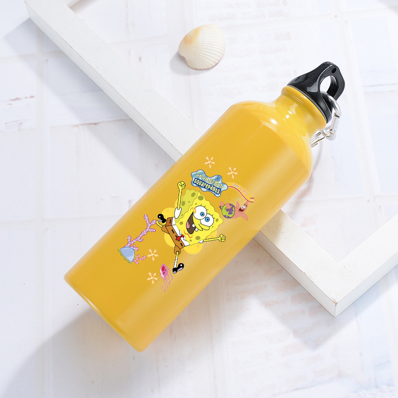 SpongeBobs Aluminum Water Bott - đánh giá và giá Outdoor Camping Anime