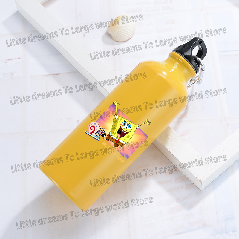 SpongeBobs Aluminum Water Bott - đánh giá và giá Outdoor Camping Anime