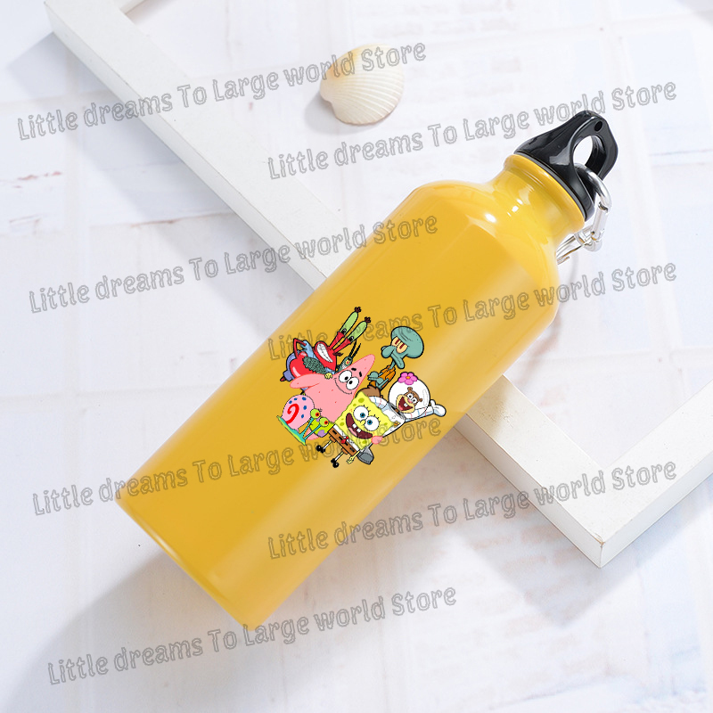 SpongeBobs Aluminum Water Bott - đánh giá và giá Outdoor Camping Anime