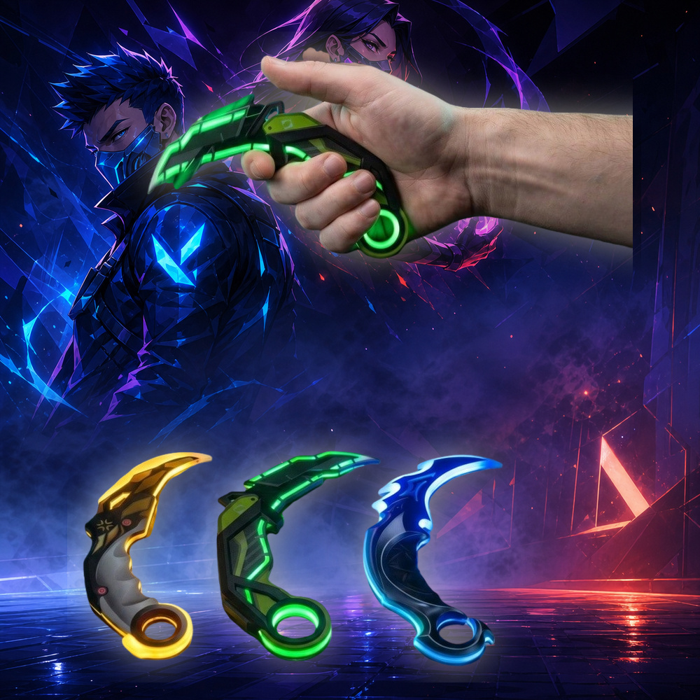 10inch 25cm Karambit Knife Val - đánh giá và giá Outdoor Camping Anime