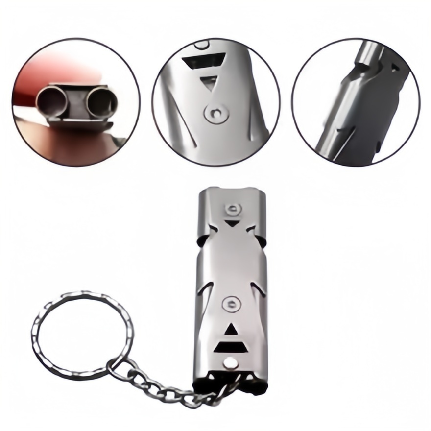 Survival Whistle Keychain–High - đánh giá và giá Outdoor Camping Youtube