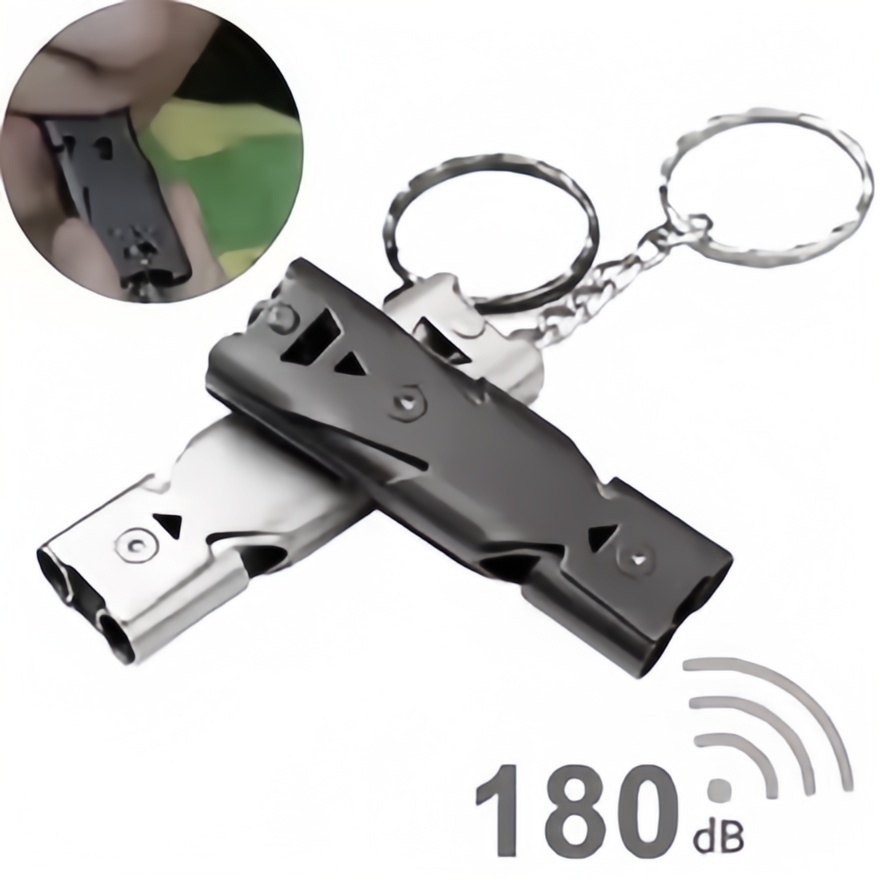 Survival Whistle Keychain–High - đánh giá và giá Outdoor Camping Youtube