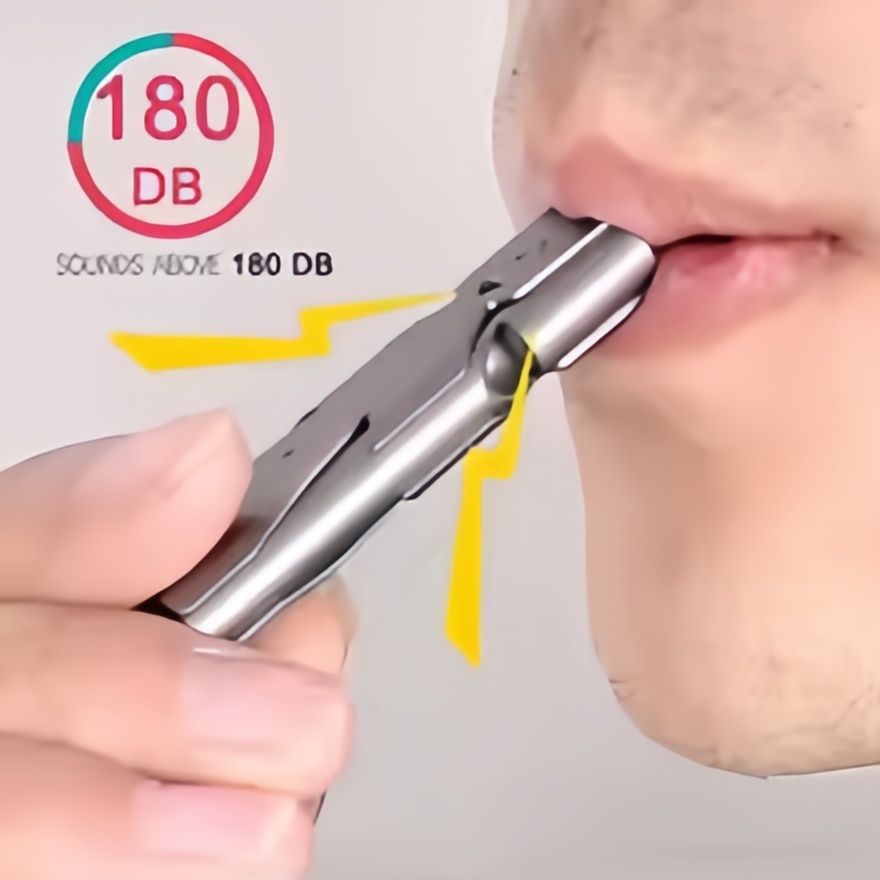 Survival Whistle Keychain–High - đánh giá và giá Outdoor Camping Youtube