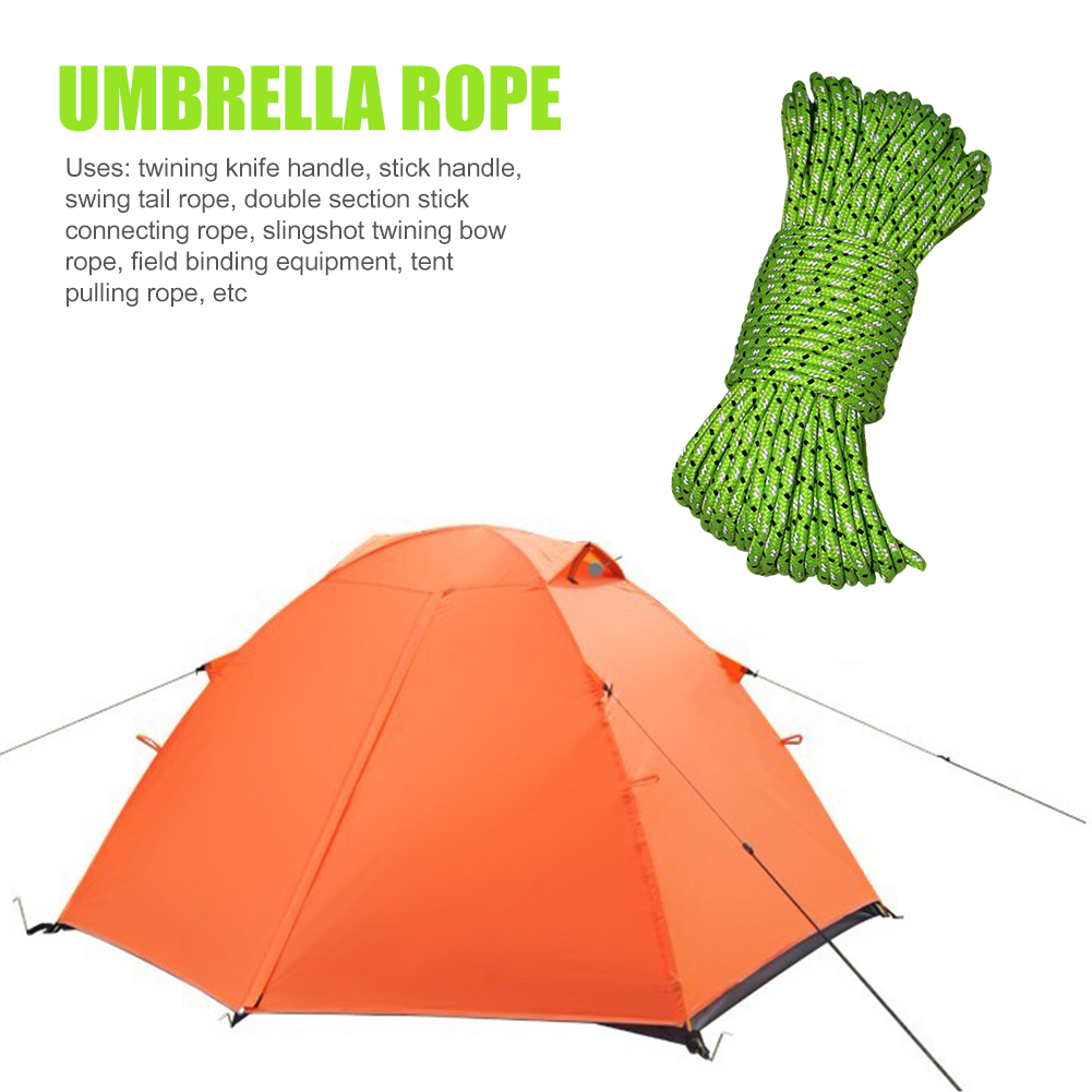 20m 4mm Survival Paracord Nylo - đánh giá và giá Outdoor Camping Quotes