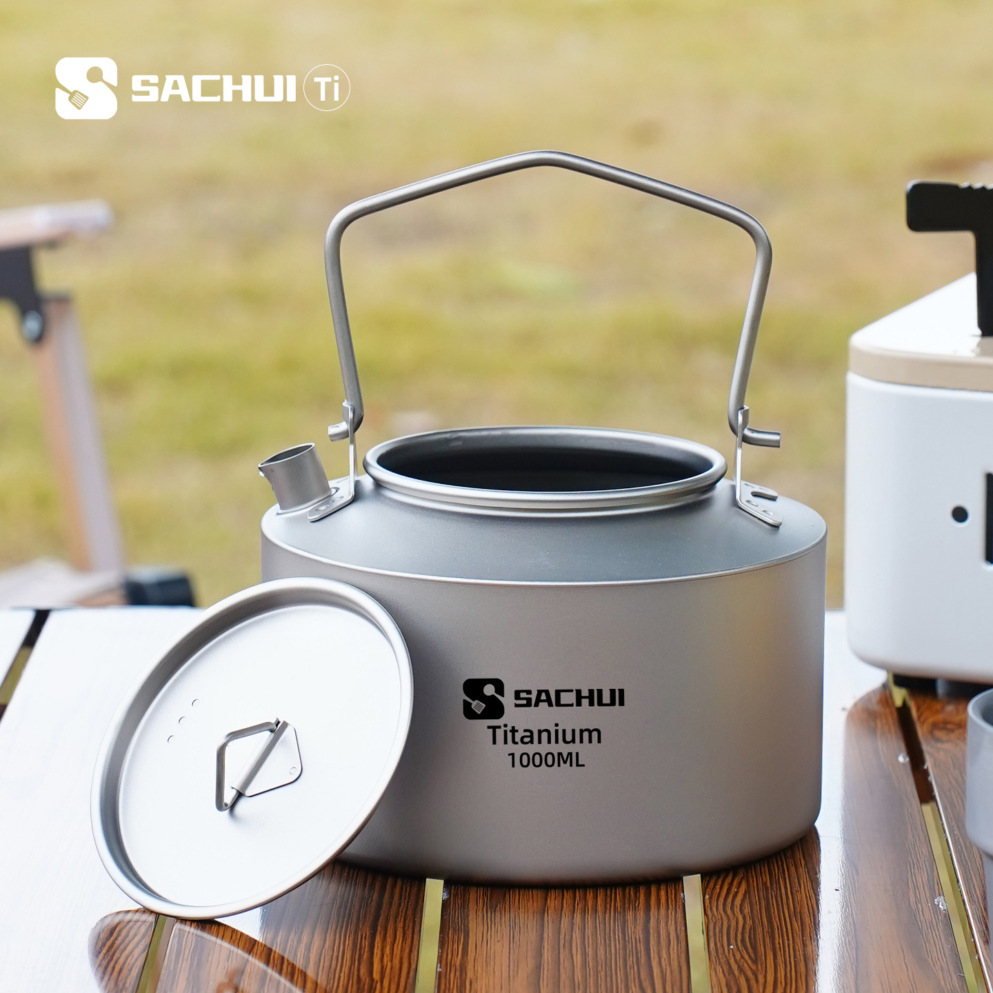 1000ML Pure Titanium Kettle Ou - đánh giá và giá Outdoor Camping Kettle