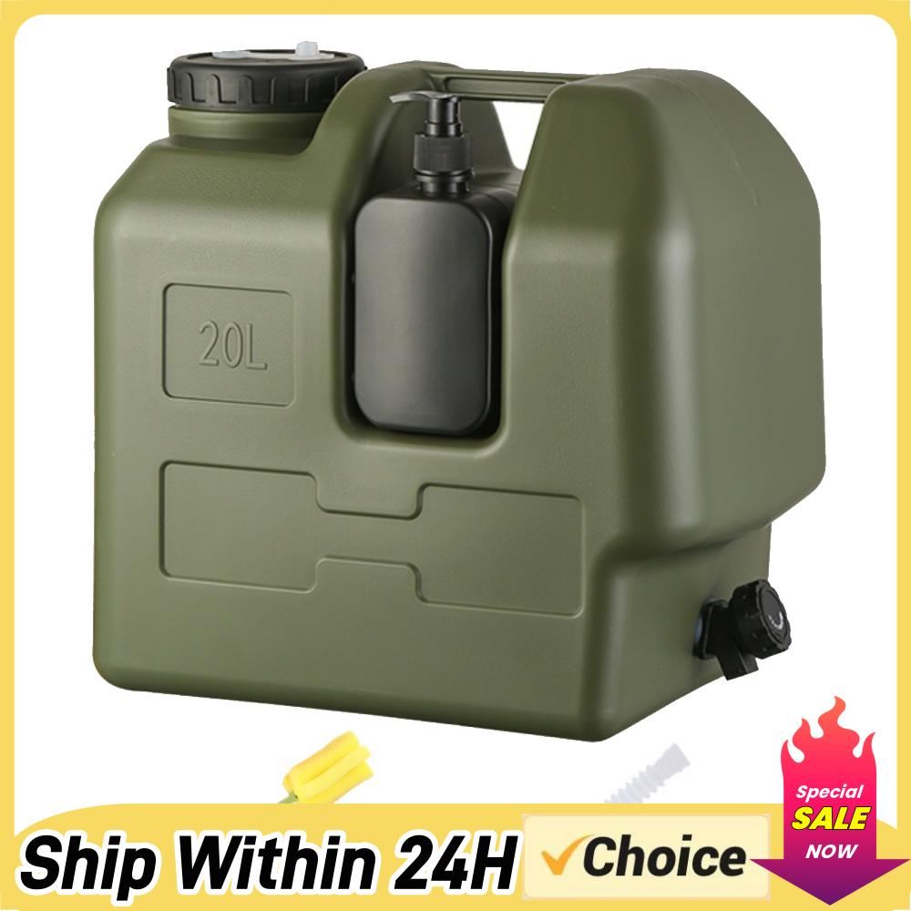 15/20L Portable Camping Water  - đánh giá và giá Outdoor Camping Kettle