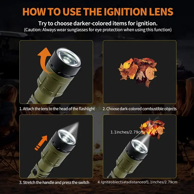 Ultra Powerful Flashlight Conc - đánh giá và giá Outdoor Camping Adventure