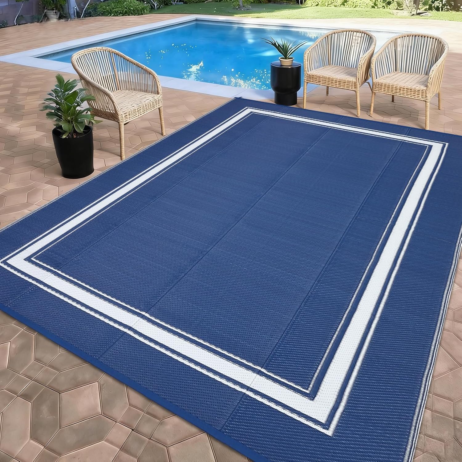 8x10/9X12FT Outdoor Rug Carpet - đánh giá và giá Outdoor Camping Rugs 8X10