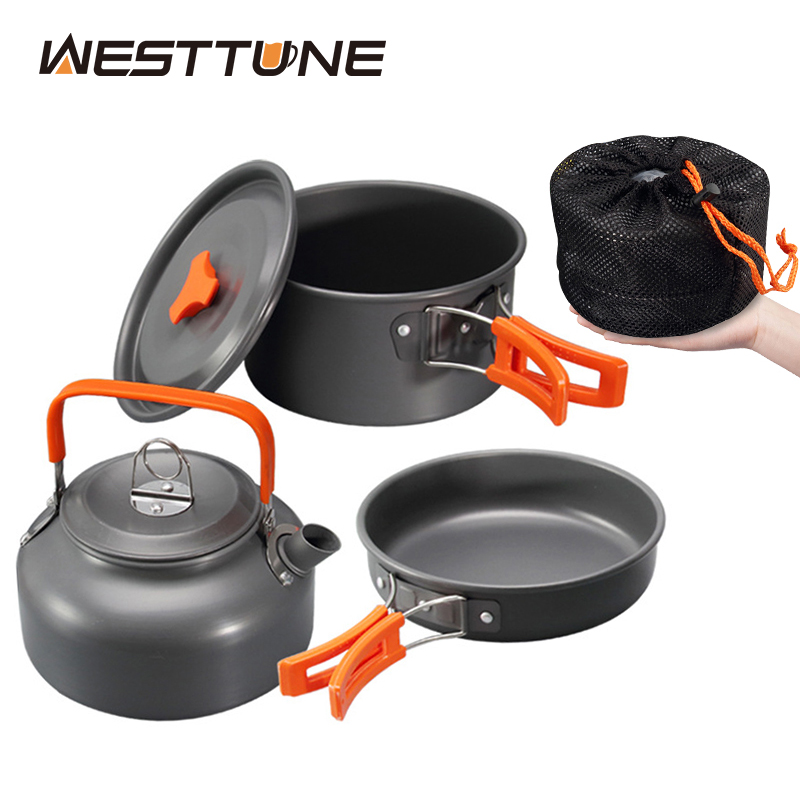WESTTUNE Camping Cookware Kit  - đánh giá và giá Outdoor Camping Kitchen Table