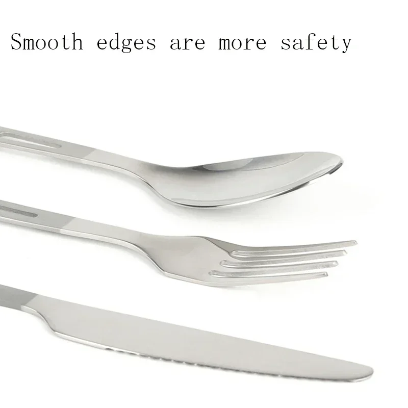 HWZBBEN Titanium Fork Spoon Kn - đánh giá và giá Outdoor Camping Kitchen Table