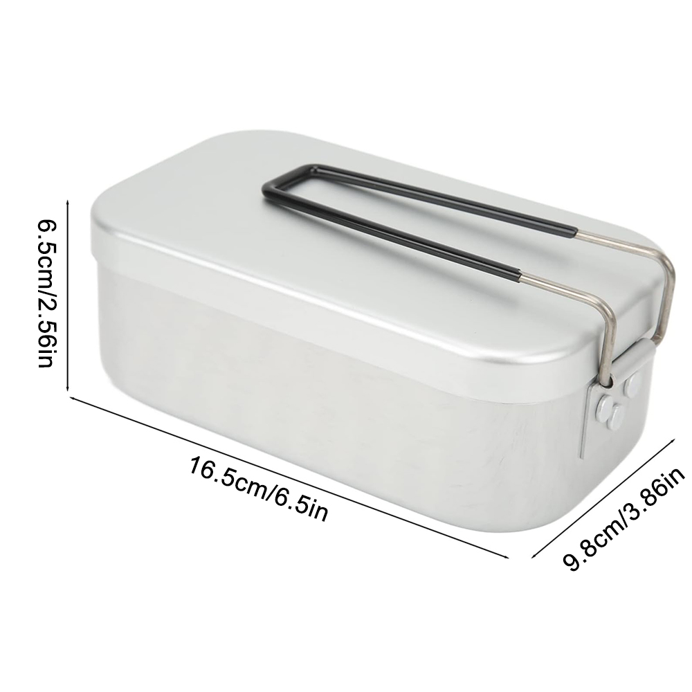 800ML Aluminum Lunch Boxes Out - đánh giá và giá Outdoor Camping Kitchen Table