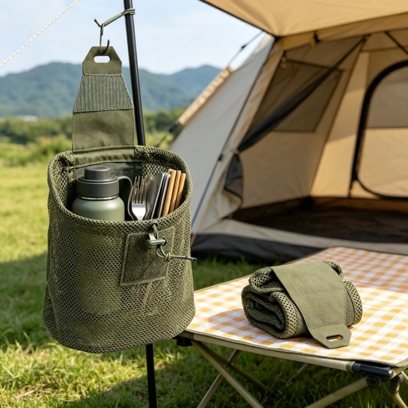 Nylon New Roll-Up Mesh Dump Po - đánh giá và giá Outdoor Camping Magazine