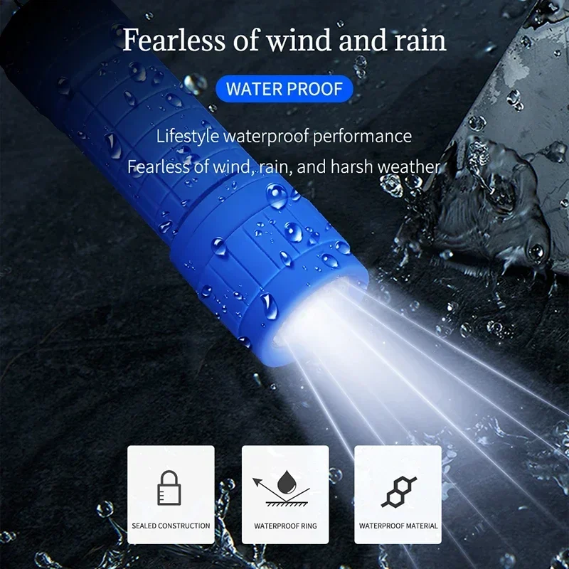 Mini Portable LED Flashlight C - đánh giá và giá Battery Outdoor Camping