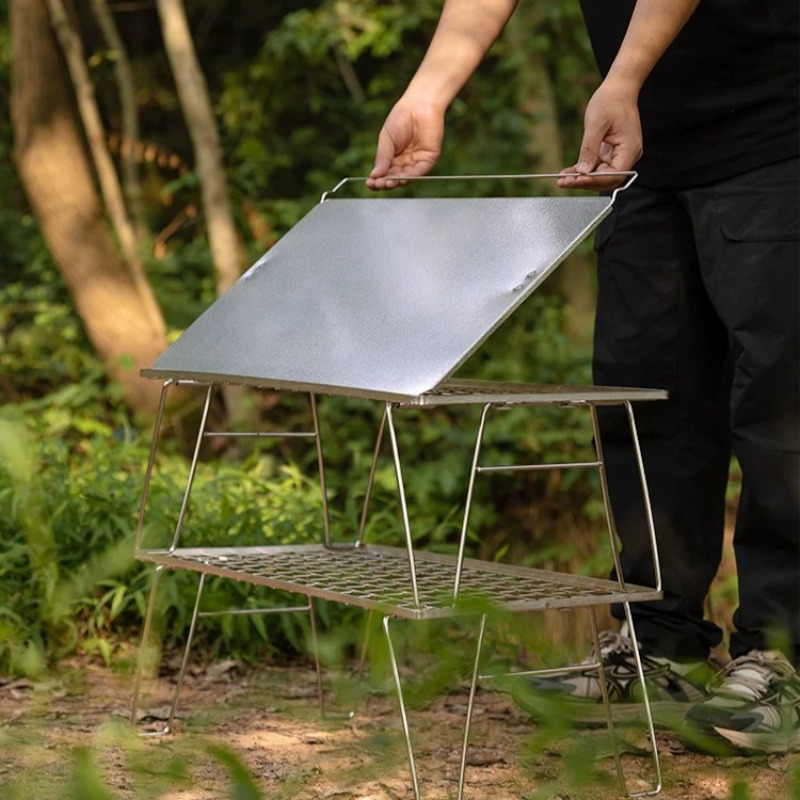 Outdoor Portable Folding Table - đánh giá và giá Outdoor Camping Kitchen Table