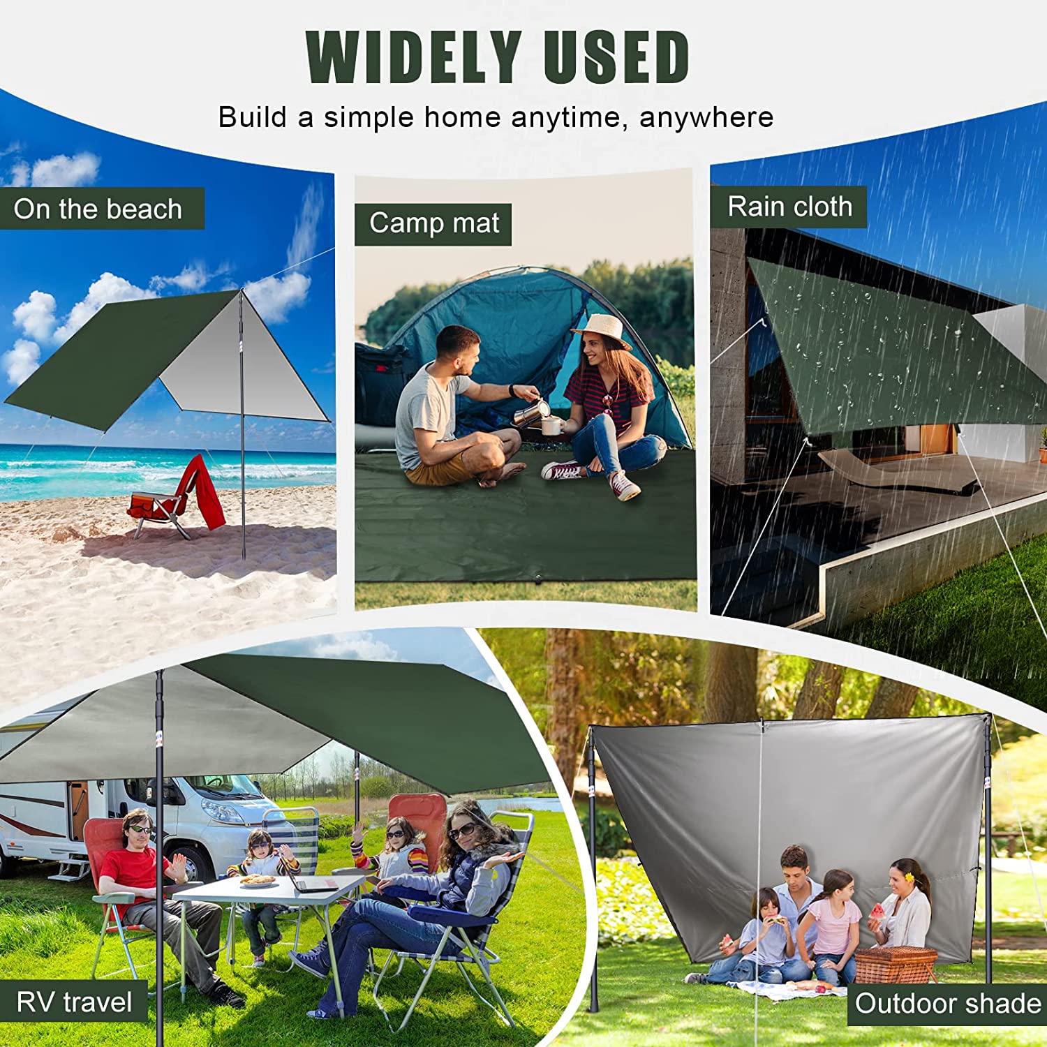 2026 Waterproof Camping Tarp,  - đánh giá và giá Outdoor Camping Tents For Sale