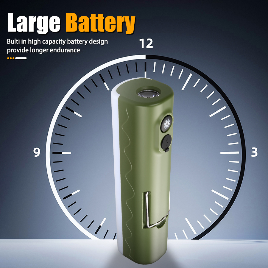 Rechargeable Handheld Flashlig - đánh giá và giá Battery Outdoor Camping
