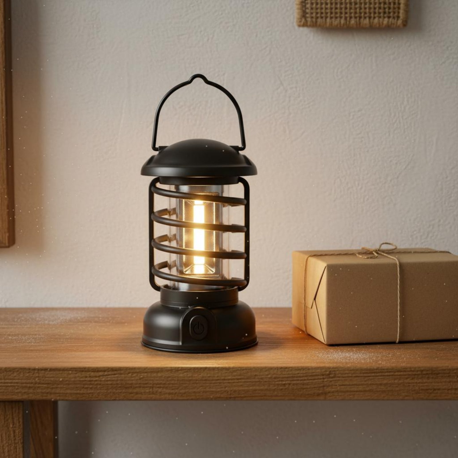 Retro Camping Lantern Two-Way  - đánh giá và giá Battery Outdoor Camping