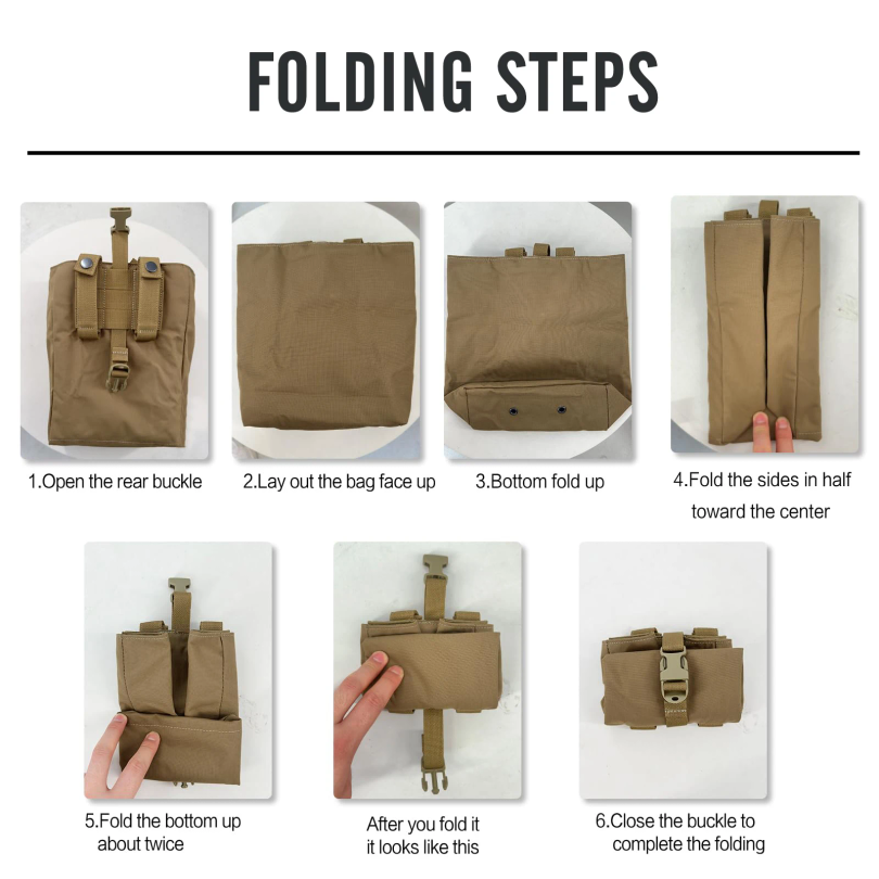 New Molle Folding Dump Drop Ma - đánh giá và giá Outdoor Camping Magazine