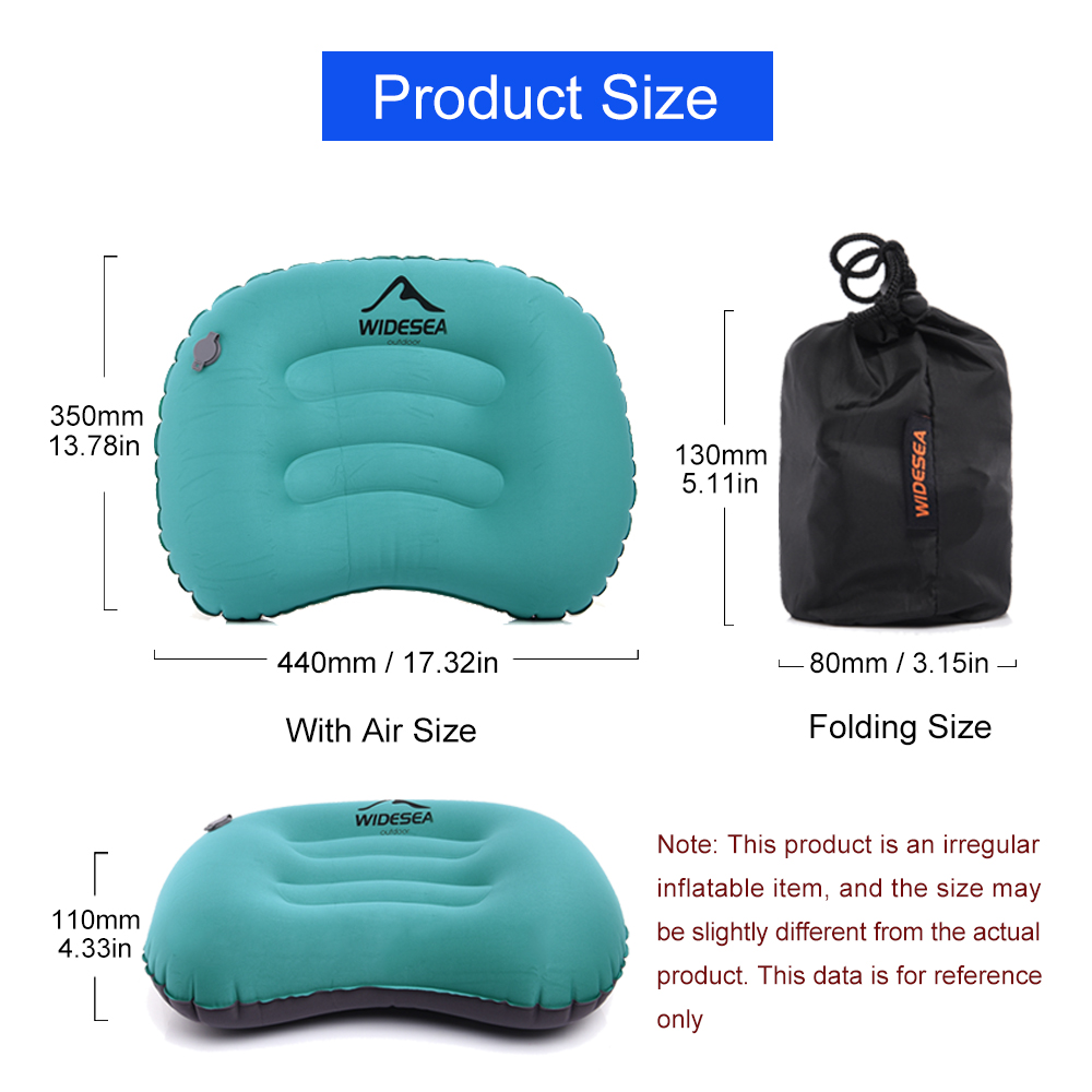 Widesea Di Động Bơm Hơi Gối Cắ - đánh giá và giá Outdoor Camping Carpet