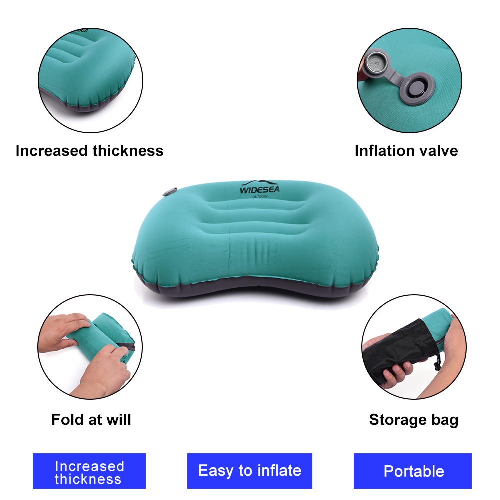 Widesea Di Động Bơm Hơi Gối Cắ - đánh giá và giá Outdoor Camping Carpet
