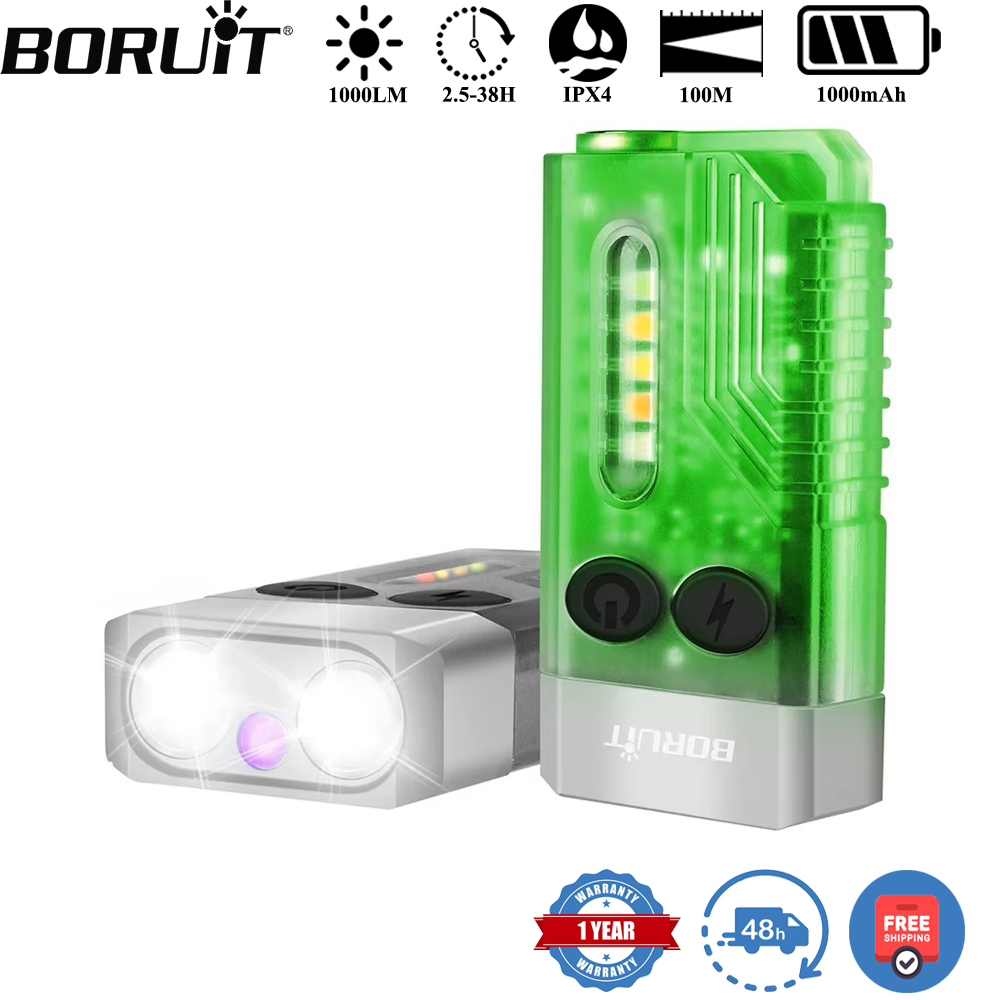 BORUiT V10 Keychain UV LED EDC - đánh giá và giá Outdoor Camping Adventure