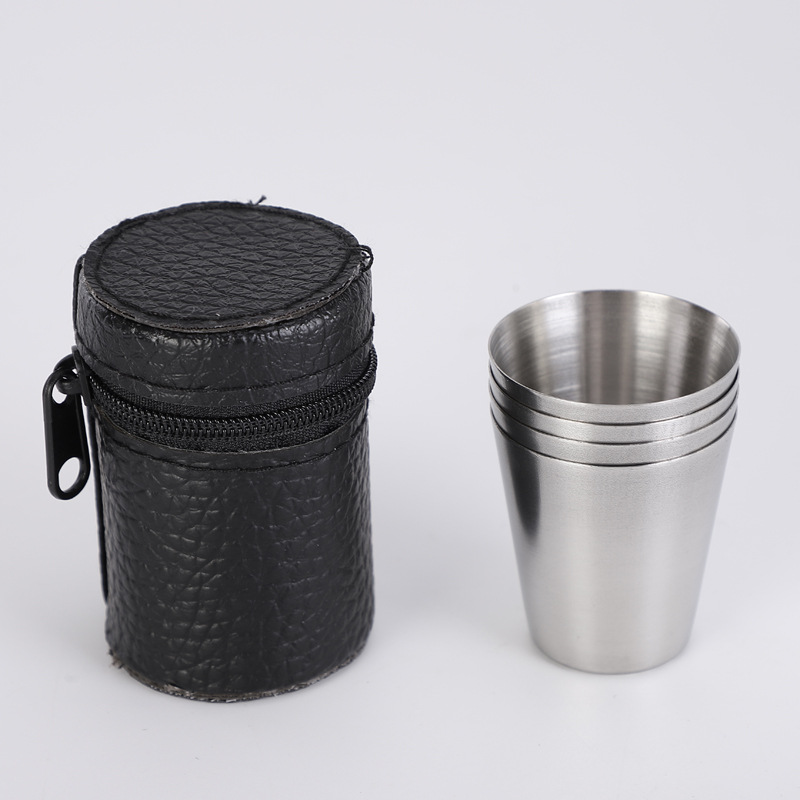 4Pcs 30ml Stainless Steel Shot - đánh giá và giá Outdoor Camping Gear Brands