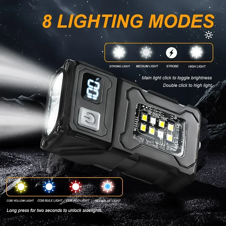 2/1Pcs Portable Flashlight Sup - đánh giá và giá Outdoor Camping Adventure