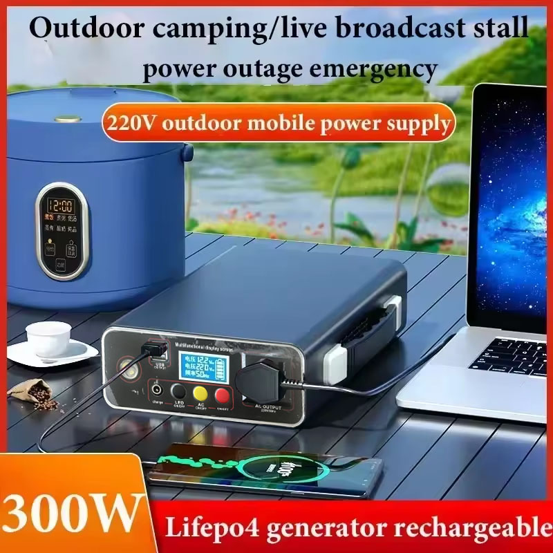 Portable Power Plant 300W 220V - đánh giá và giá Outdoor Camping Kettle