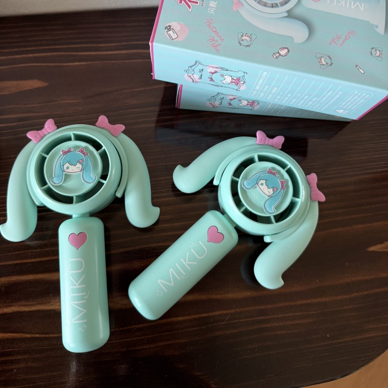 Hatsune Miku Mini Handheld Fan - đánh giá và giá Outdoor Camping Movies