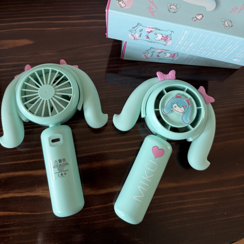 Hatsune Miku Mini Handheld Fan - đánh giá và giá Outdoor Camping Movies