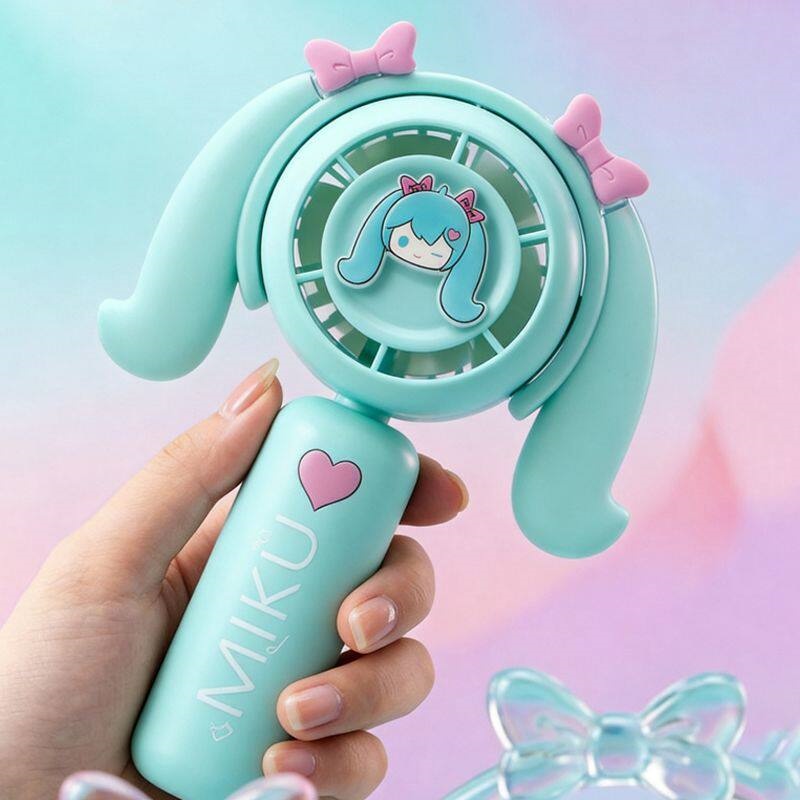 Hatsune Miku Mini Handheld Fan - đánh giá và giá Outdoor Camping Movies