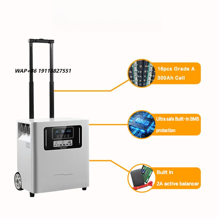 EBOOM Portable Outdoor LiFePO4 - đánh giá và giá Battery Outdoor Camping
