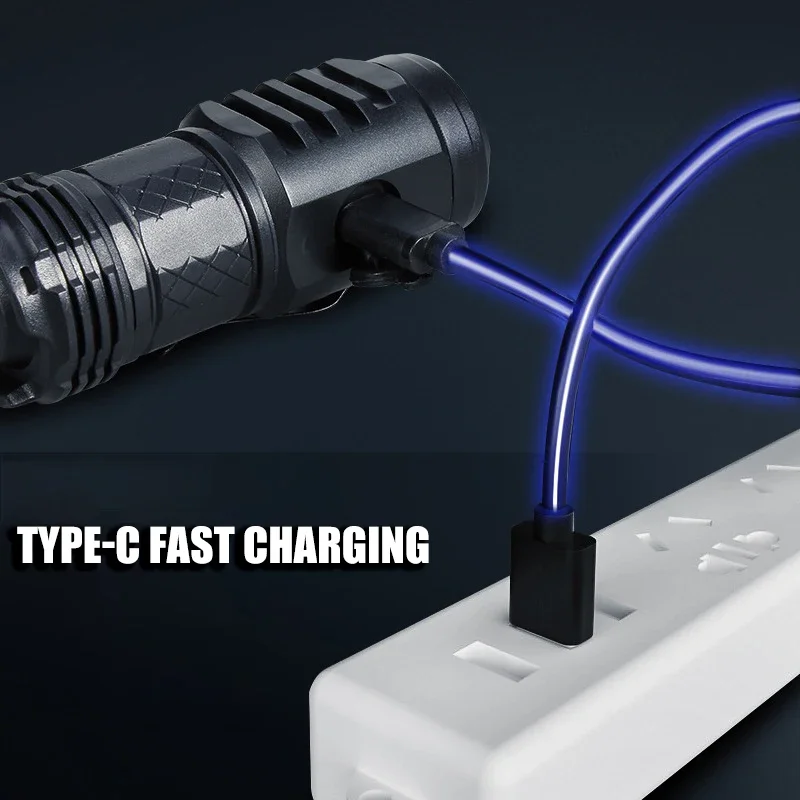 High Strong Power LED Flashlig - đánh giá và giá Battery Outdoor Camping
