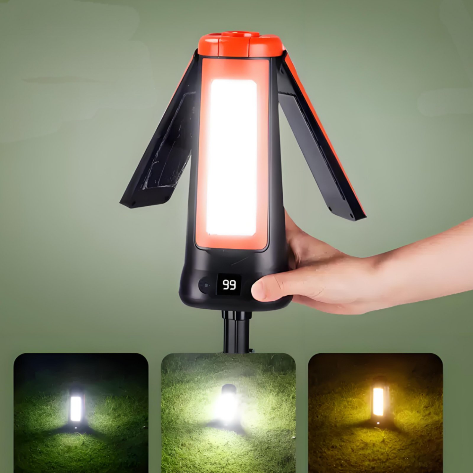 Telescopic Tent Lamp Adjustabl - đánh giá và giá Battery Outdoor Camping