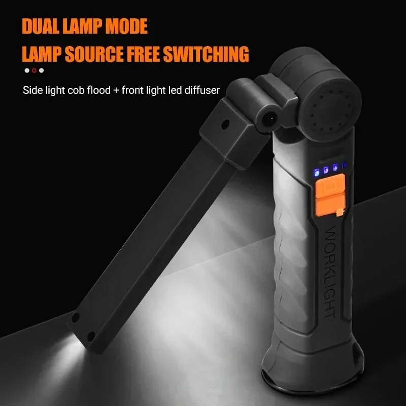 Portable COB LED Flashlight Re - đánh giá và giá Battery Outdoor Camping