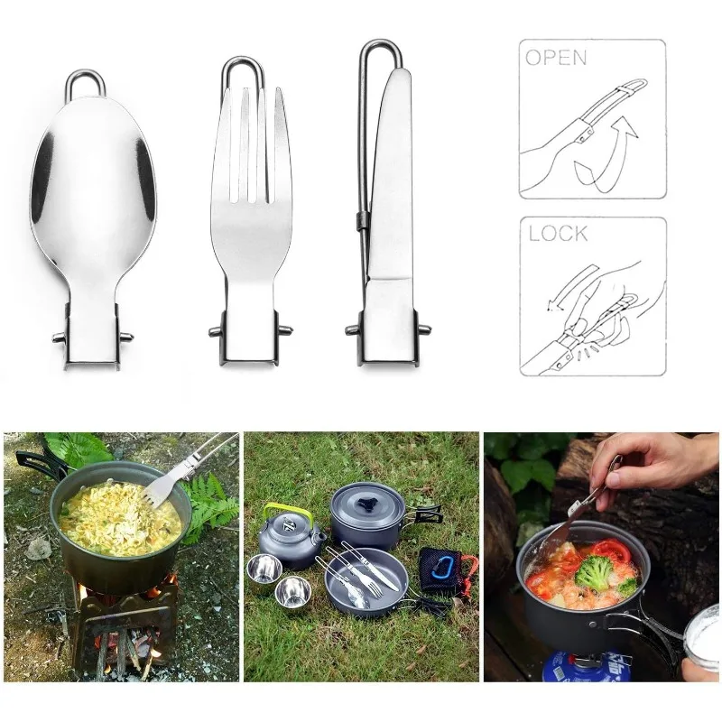 Cắm Trại Muỗng Nĩa Bộ Đồ Ăn Ng - đánh giá và giá Outdoor Camping Glamping Share